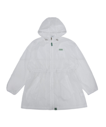 MONBIRDIE GOLF（モンバーディーゴルフ）の「UVケア防風ストリングハーフジャンパー WHITE（その他アウター）」