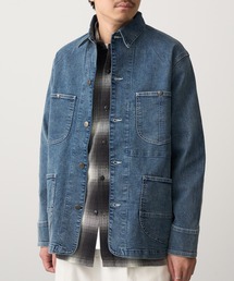HANES（ヘインズ）の「【Hanes】ストレッチデニムカバーオール 067110（カバーオール）」
