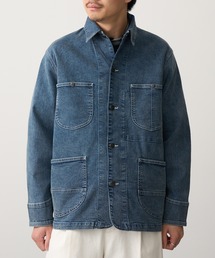 HANES（ヘインズ）の「【Hanes】ストレッチデニムカバーオール 067110（カバーオール）」