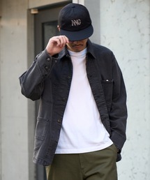 SETUP7（セットアップセブン）の「【Hanes】ストレッチデニムカバーオール 067110（カバーオール）」