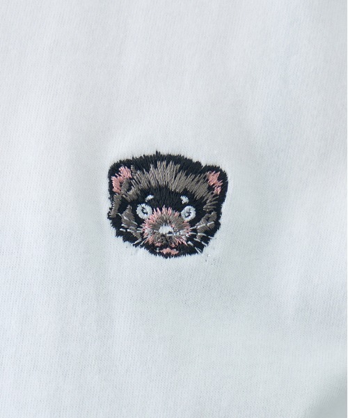 kuros'(クロス)の「【kuros'オリジナル】タスマル刺繍Tee 男女兼用(Tシャツ/カットソー・メンズ・ホワイト/グレー/ブラック・MEDIUM/LARGE/X-LARGE)」の9枚目の写真