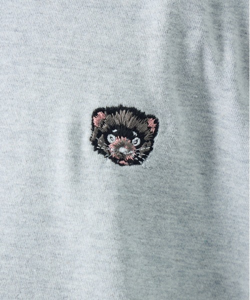 kuros'(クロス)の「【kuros'オリジナル】タスマル刺繍Tee 男女兼用(Tシャツ/カットソー・メンズ・ホワイト/グレー/ブラック・MEDIUM/LARGE/X-LARGE)」の16枚目の写真