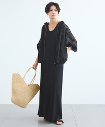 BARNYARDSTORM（バンヤードストーム）の「BARNYARDSTORM   レースパーカー×ワンピース【一部店舗限定   WEB限定サイズ】PETIT&TALL（ワンピース）」