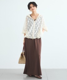 BARNYARDSTORM（バンヤードストーム）の「BARNYARDSTORM   レースパーカー×ワンピース【一部店舗限定   WEB限定サイズ】PETIT&TALL（ワンピース）」