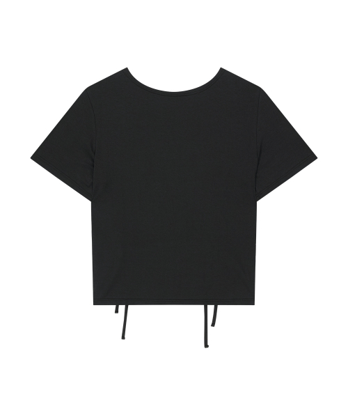 as you are（アズユーアー）の「ホースアイレットオーバーサイズTシャツブラック（Tシャツ/カットソー・レディース・その他・OS）」の5枚目の写真