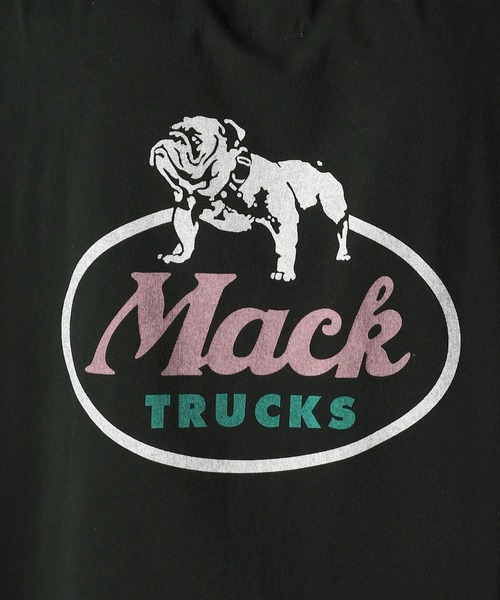 MACK TRUCKS（マックトラックス）の「【Mack TRUCKS(マック・トラックス)】別注プリントTシャツ（Tシャツ/カットソー・メンズ・チャコール/ピンク/オフホワイト・LARGE/MEDIUM）」の15枚目の写真