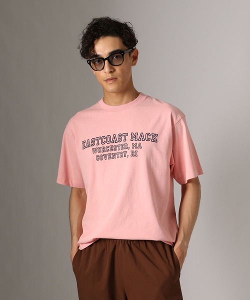 MACK TRUCKS（マックトラックス）の「【Mack TRUCKS(マック・トラックス)】別注プリントTシャツ（Tシャツ/カットソー・メンズ・チャコール/ピンク/オフホワイト・LARGE/MEDIUM）」の18枚目の写真