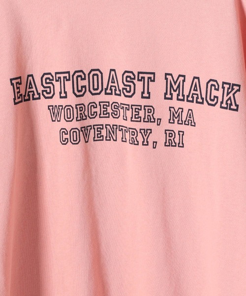 MACK TRUCKS（マックトラックス）の「【Mack TRUCKS(マック・トラックス)】別注プリントTシャツ（Tシャツ/カットソー・メンズ・チャコール/ピンク/オフホワイト・LARGE/MEDIUM）」の20枚目の写真