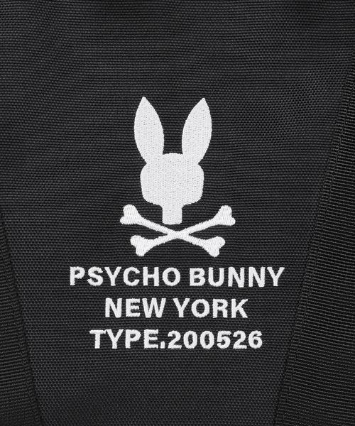 Psycho Bunny(サイコバニー)の「コーデュラ フライトダッフルバッグ(ショルダーバッグ・メンズ・ブラック・FREE)」の7枚目の写真