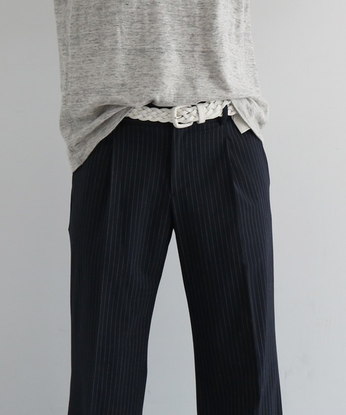 KAIKO(カイコー)の「KAIKO Low rise slacks(スラックス・レディース・ブラック/ネイビー・2/1/0)」の8枚目の写真