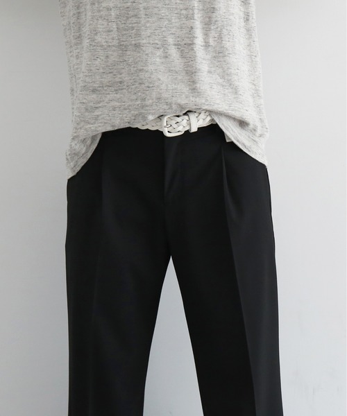 KAIKO(カイコー)の「KAIKO Low rise slacks(スラックス・レディース・ブラック/ネイビー・2/1/0)」の4枚目の写真