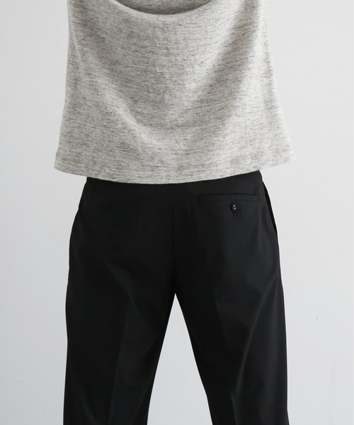 KAIKO(カイコー)の「KAIKO Low rise slacks(スラックス・レディース・ブラック/ネイビー・2/1/0)」の5枚目の写真