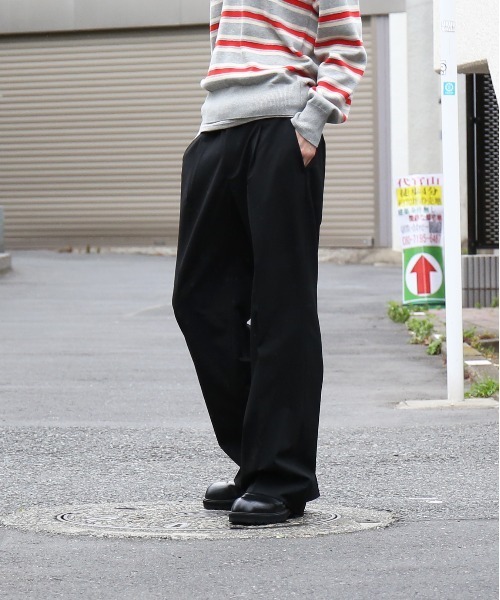 KAIKO(カイコー)の「KAIKO Low rise slacks(スラックス・レディース・ブラック/ネイビー・2/1/0)」の13枚目の写真
