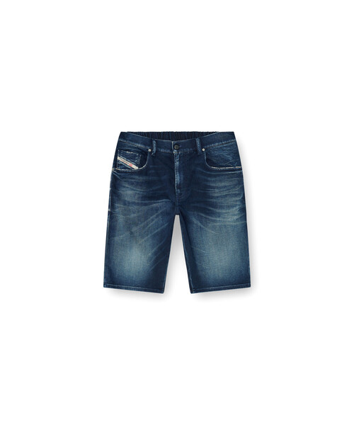 DIESEL(ディーゼル)の「メンズ ジョグ ショートパンツ 2033 D-KROOLEY-SHORT(その他パンツ・メンズ・ダークブルー・26inch/30inch/28inch/34inch/32inch)」の2枚目の写真