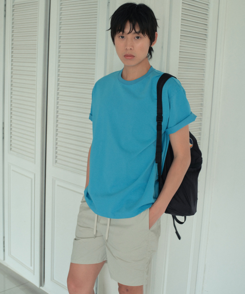 WEDNESDAY OASIS(ウェンズデーオアシス)の「パッカリングナイロンバンディングショーツ_CREAM(WB6PT24)(その他パンツ・メンズ・Cream・MEDIUM/LARGE)」の4枚目の写真