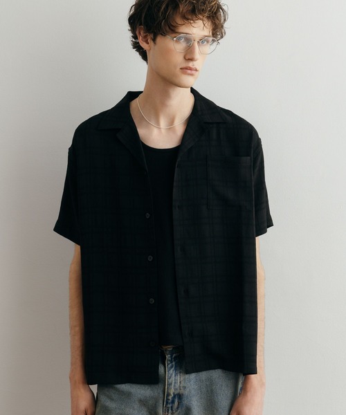 LURAKU（ルラク）の「【LURAKU】Cropped Tank Top / クロップドタンクトップ（タンクトップ・メンズ・ブラック/オフホワイト・M/L）」の19枚目の写真
