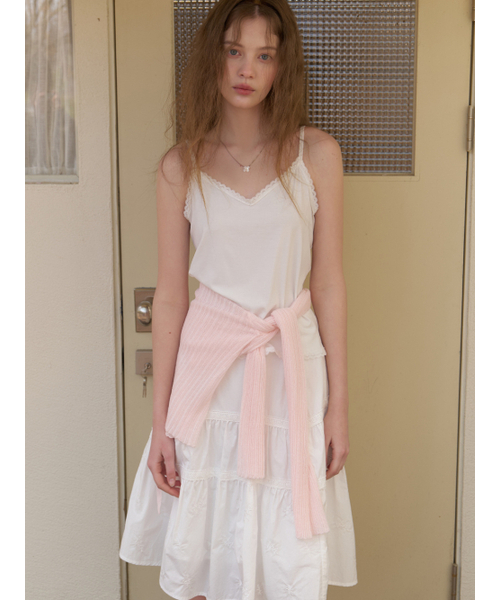 RE_L（リエル）の「[3nd] Rosa lace sleeveless (ivory)（Tシャツ/カットソー・レディース・その他・FREE）」の2枚目の写真