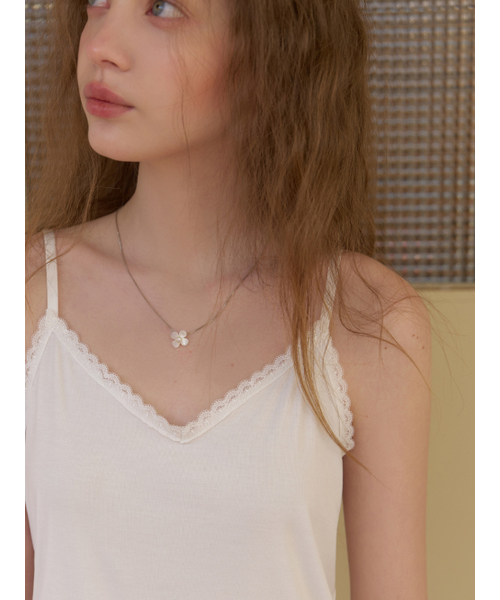 RE_L（リエル）の「[3nd] Rosa lace sleeveless (ivory)（Tシャツ/カットソー・レディース・その他・FREE）」の5枚目の写真
