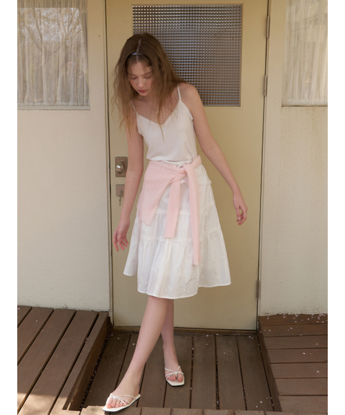 RE_L（リエル）の「[3nd] Rosa lace sleeveless (ivory)（Tシャツ/カットソー・レディース・その他・FREE）」の6枚目の写真