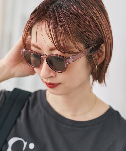 Spick & Span（スピックアンドスパン）の「jugaad14 / ジュガードフォーティーン HARBOR CLEAR（サングラス・レディース・ベージュ/ブラウン/ライトグレー・FREE）」の2枚目の写真