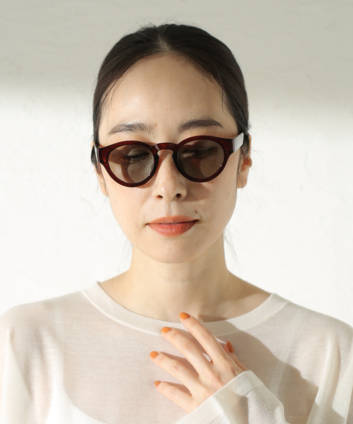 Spick & Span（スピックアンドスパン）の「jugaad14 / ジュガードフォーティーン HARBOR CLEAR（サングラス・レディース・ベージュ/ブラウン/ライトグレー・FREE）」の14枚目の写真