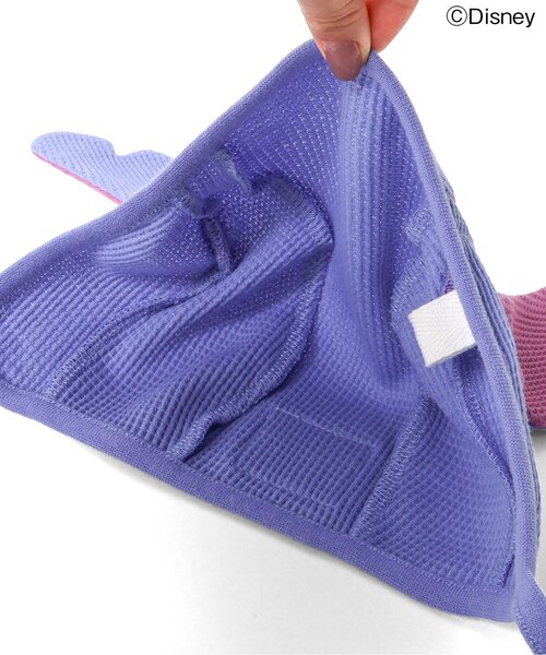 BREEZE(ブリーズ)の「【ディズニー】スティッチ/たれ耳ボンネット(その他ベビー用品・キッズ・ブルー・48)」の11枚目の写真