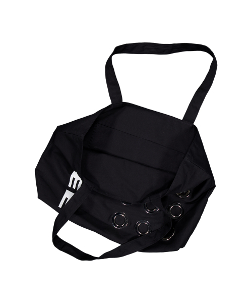 SETUP-EXE(セットアップイーエックスイー)の「BULLET HOLE SHOPPER BAG / BLACK(エコバッグ/サブバッグ・レディース・その他・OS)」の6枚目の写真
