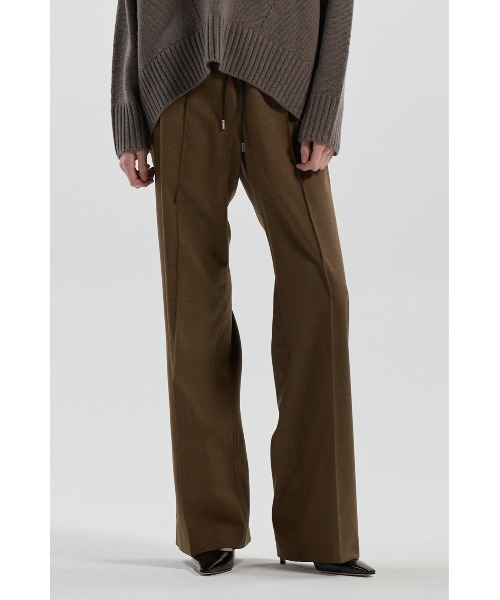 CINOH(チノ)の「TWILL RELAXED PANTS(その他パンツ・レディース・ブラック/グレー/カーキ・38/36)」の3枚目の写真