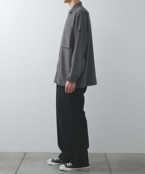 N.HOOLYWOOD(N.ハリウッド)の「【N.HOOLYWOOD】1TUCK PANTS(スラックス・メンズ・ブラック/グレー・36/40/38)」の4枚目の写真