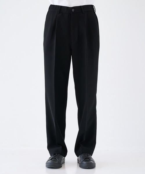 N.HOOLYWOOD(N.ハリウッド)の「【N.HOOLYWOOD】1TUCK PANTS(スラックス・メンズ・ブラック/グレー・36/40/38)」の6枚目の写真