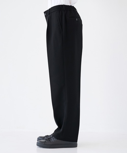 N.HOOLYWOOD(N.ハリウッド)の「【N.HOOLYWOOD】1TUCK PANTS(スラックス・メンズ・ブラック/グレー・36/40/38)」の7枚目の写真