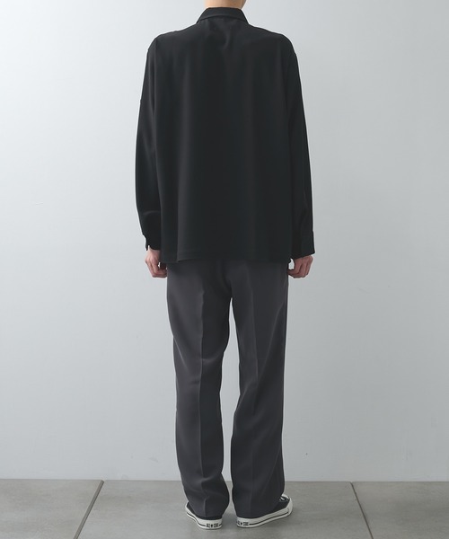 N.HOOLYWOOD(N.ハリウッド)の「【N.HOOLYWOOD】1TUCK PANTS(スラックス・メンズ・ブラック/グレー・36/40/38)」の14枚目の写真