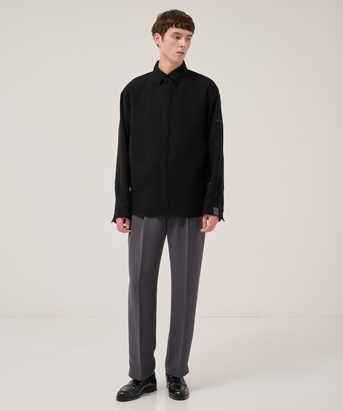 N.HOOLYWOOD(N.ハリウッド)の「【N.HOOLYWOOD】1TUCK PANTS(スラックス・メンズ・ブラック/グレー・36/40/38)」の15枚目の写真