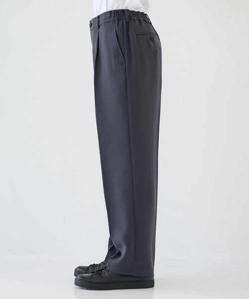 N.HOOLYWOOD(N.ハリウッド)の「【N.HOOLYWOOD】1TUCK PANTS(スラックス・メンズ・ブラック/グレー・36/40/38)」の17枚目の写真