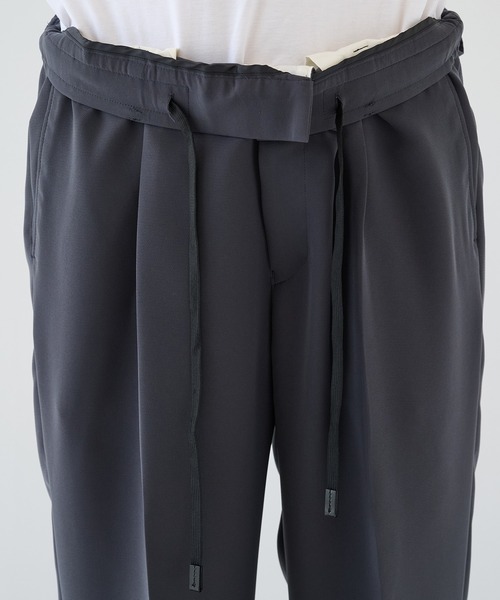 N.HOOLYWOOD(N.ハリウッド)の「【N.HOOLYWOOD】1TUCK PANTS(スラックス・メンズ・ブラック/グレー・36/40/38)」の21枚目の写真