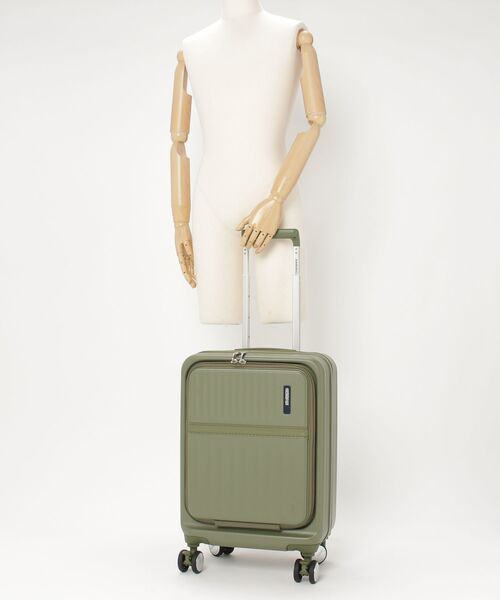 AMERICAN TOURISTER(アメリカンツーリスター)の「アメリカンツーリスター TRANTO スピナー54/19 エキスパンダー TSA BO カーキ(スーツケース/キャリーバッグ・メンズ・カーキ・S)」の2枚目の写真