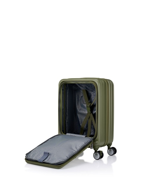 AMERICAN TOURISTER(アメリカンツーリスター)の「アメリカンツーリスター TRANTO スピナー54/19 エキスパンダー TSA BO カーキ(スーツケース/キャリーバッグ・メンズ・カーキ・S)」の12枚目の写真
