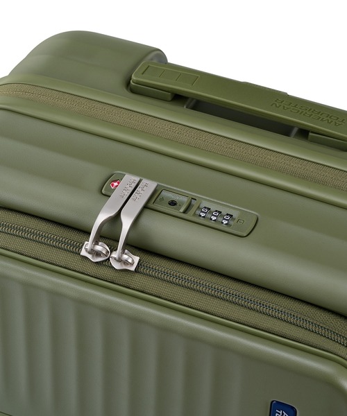 AMERICAN TOURISTER(アメリカンツーリスター)の「アメリカンツーリスター TRANTO スピナー54/19 エキスパンダー TSA BO カーキ(スーツケース/キャリーバッグ・メンズ・カーキ・S)」の3枚目の写真