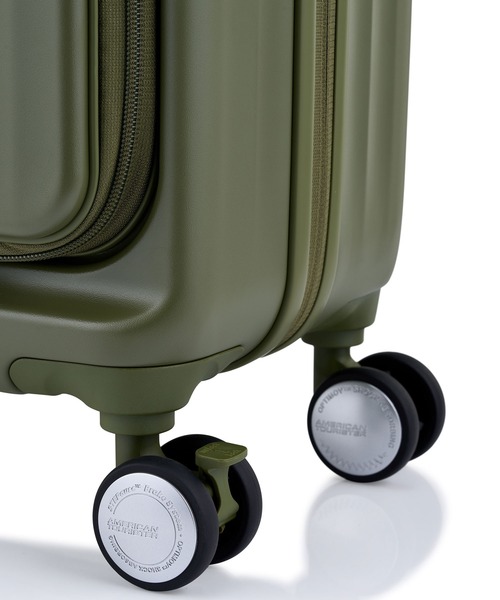 AMERICAN TOURISTER(アメリカンツーリスター)の「アメリカンツーリスター TRANTO スピナー54/19 エキスパンダー TSA BO カーキ(スーツケース/キャリーバッグ・メンズ・カーキ・S)」の4枚目の写真