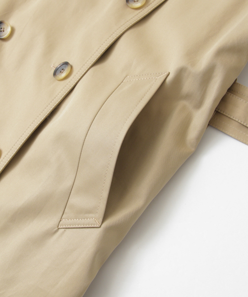 URBAN RESEARCH（アーバンリサーチ）の「UR ライナー付トレンチコート（トレンチコート・レディース・ネイビー/ベージュ・38/36）」の14枚目の写真