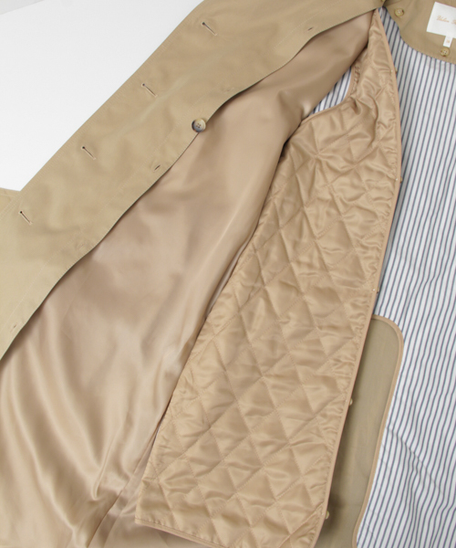 URBAN RESEARCH（アーバンリサーチ）の「UR ライナー付トレンチコート（トレンチコート・レディース・ネイビー/ベージュ・38/36）」の12枚目の写真