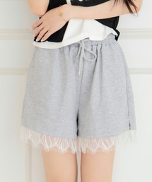 ALLuRing ChaRm | Lace Sweat Shorts / レーススウェットショーツ(スウェットパンツ)