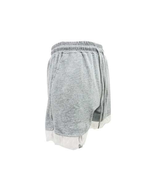 ALLuRing ChaRm(アリュリングチャーム)の「Lace Sweat Shorts / レーススウェットショーツ(スウェットパンツ・レディース・グレー・FREE)」の10枚目の写真