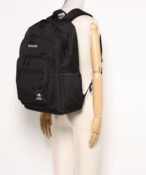 MEI OCEAN（メイオーシャン）の「メイオーシャン×モンチッチ リュックサック 31L(ST)（バックパック/リュック・メンズ・ブラック×ブラック・FREE）」の5枚目の写真
