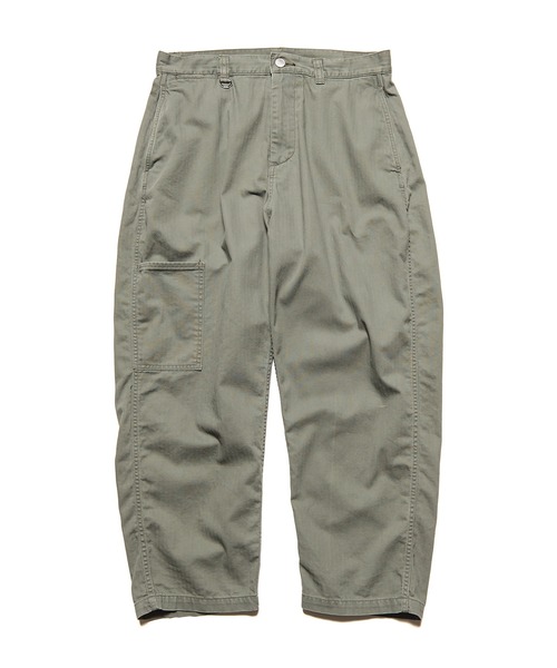SOPHNET.(ソフネット)の「DAMAGED WIDE CROPPED PANTS(その他パンツ・メンズ・ブルー/ブラック/カーキ・3)」の2枚目の写真