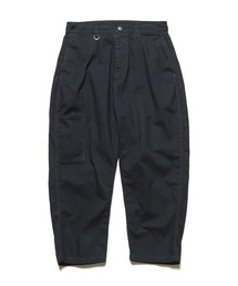 DAMAGED WIDE CROPPED PANTS