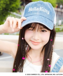 ANAP GiRL（アナップガール）の「ANAPGIRL×HELLOKITTYメッシュキャップ（キャップ）」