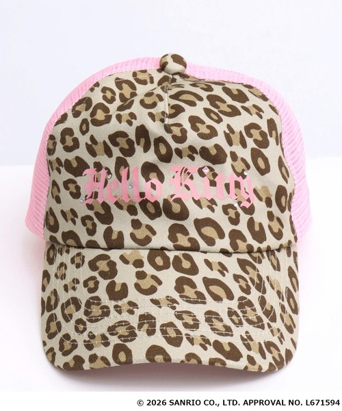 ANAP GiRL(アナップガール)の「ANAPGIRL×HELLOKITTYメッシュキャップ(キャップ・キッズ・ベージュ/ライトブルー・F)」の20枚目の写真