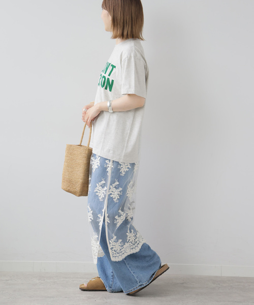 JOURNAL STANDARD relume(ジャーナルスタンダード レリューム)の「《WEB・一部店舗限定》 別注【GULFCOAST SPORTSWEAR】S/S Tシャツ(Tシャツ/カットソー・レディース・ネイビー/ピンク/アイボリー・FREE)」の7枚目の写真