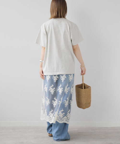 JOURNAL STANDARD relume(ジャーナルスタンダード レリューム)の「《WEB・一部店舗限定》 別注【GULFCOAST SPORTSWEAR】S/S Tシャツ(Tシャツ/カットソー・レディース・ネイビー/ピンク/アイボリー・FREE)」の8枚目の写真